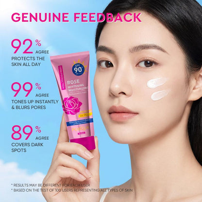 SPF90 WHITENING SUNSCREEN ROSE