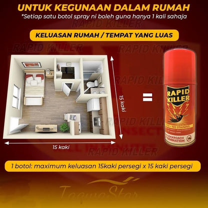 UBAT LIPAS KERETA RAPID KILLER