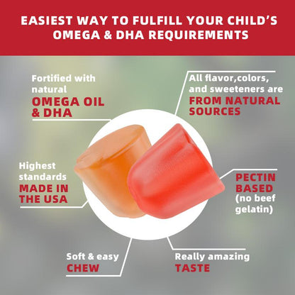 DAITEA OMEGA DHA GUMMIES [LULUS KKM]
