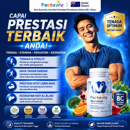 PENTAVITE MEN MULTIVITAMIN[LULUS KKM]