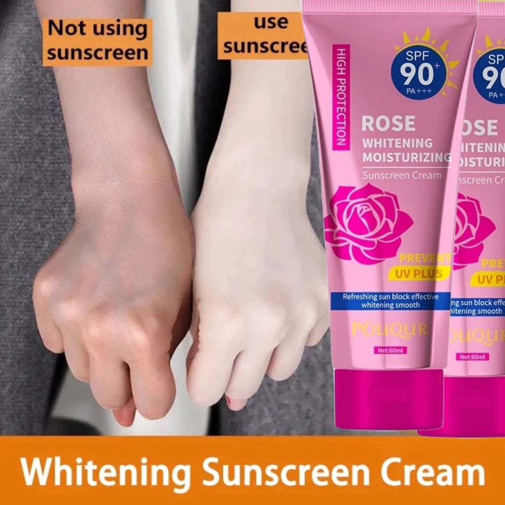 SPF90 WHITENING SUNSCREEN ROSE