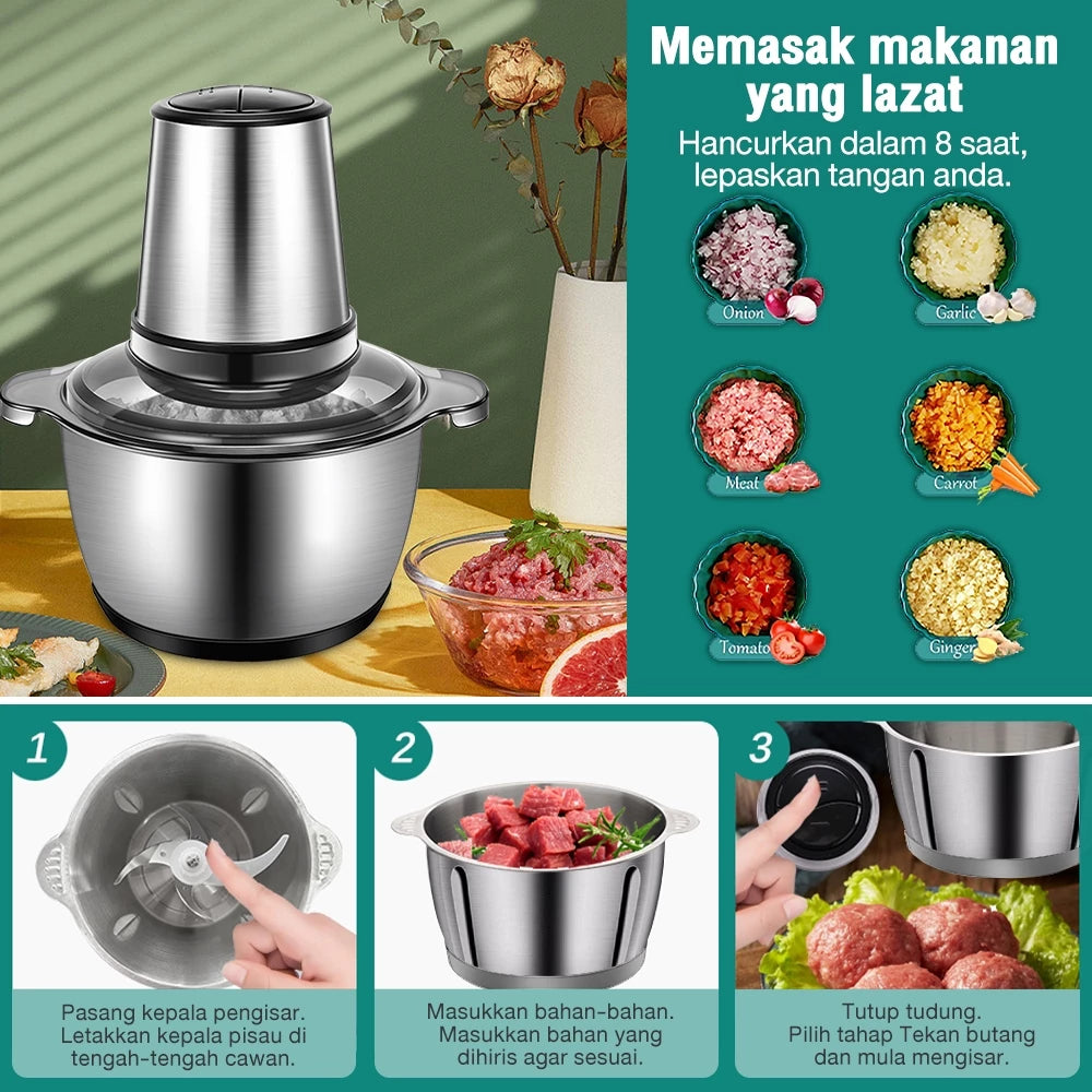 SIMMO PENGISAR MAKANAN ELEKTRIK 2L