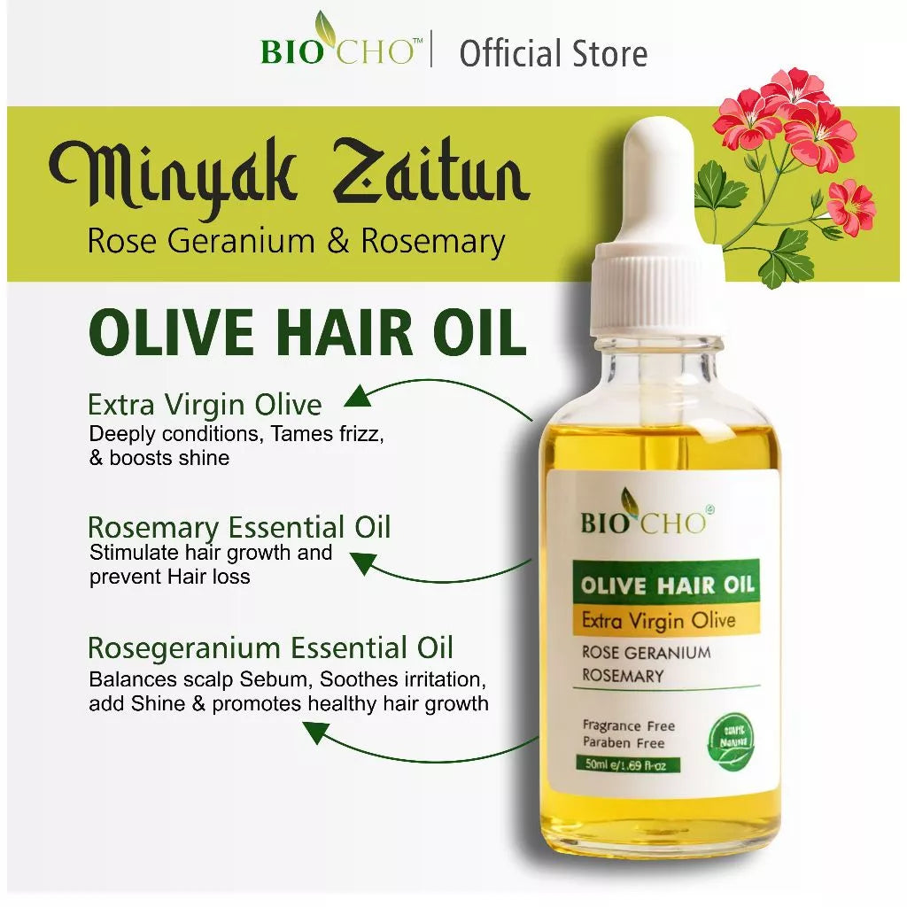 BIOCHO MINYAK RAMBUT ZAITUN