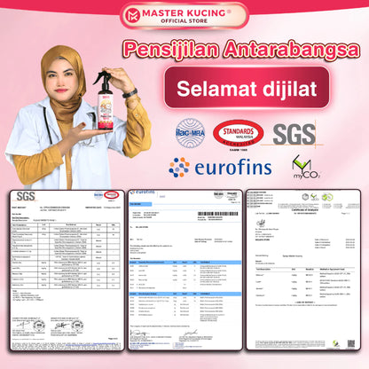 MASTER KUCING HERBAL FLEA SPRAY
