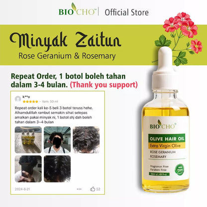 BIOCHO MINYAK RAMBUT ZAITUN