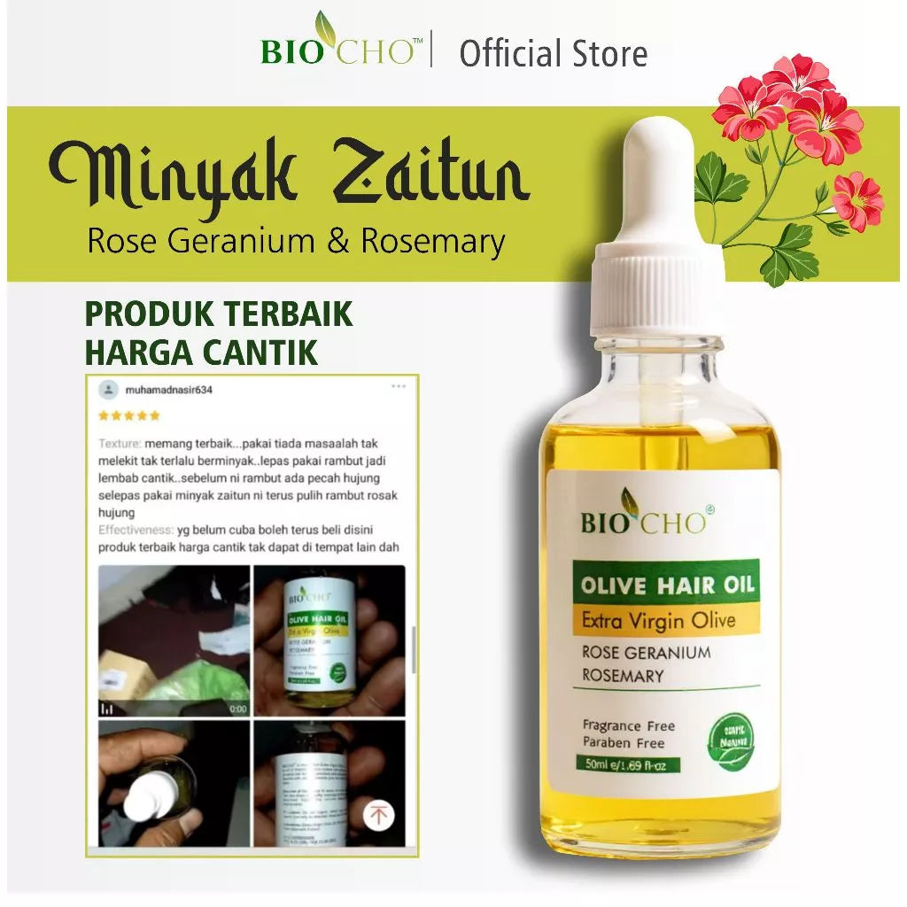 BIOCHO MINYAK RAMBUT ZAITUN