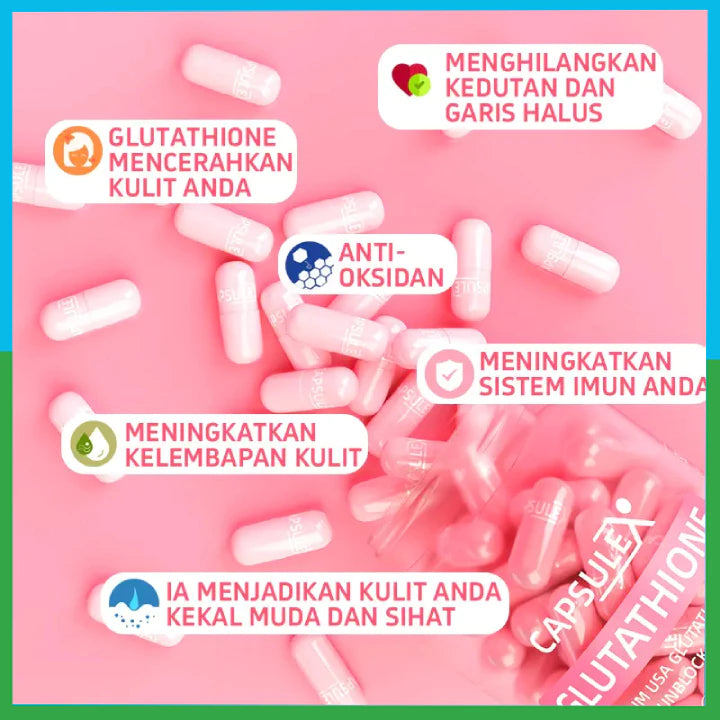 CAPSULE GLUTATHIONE X VITAMIN C