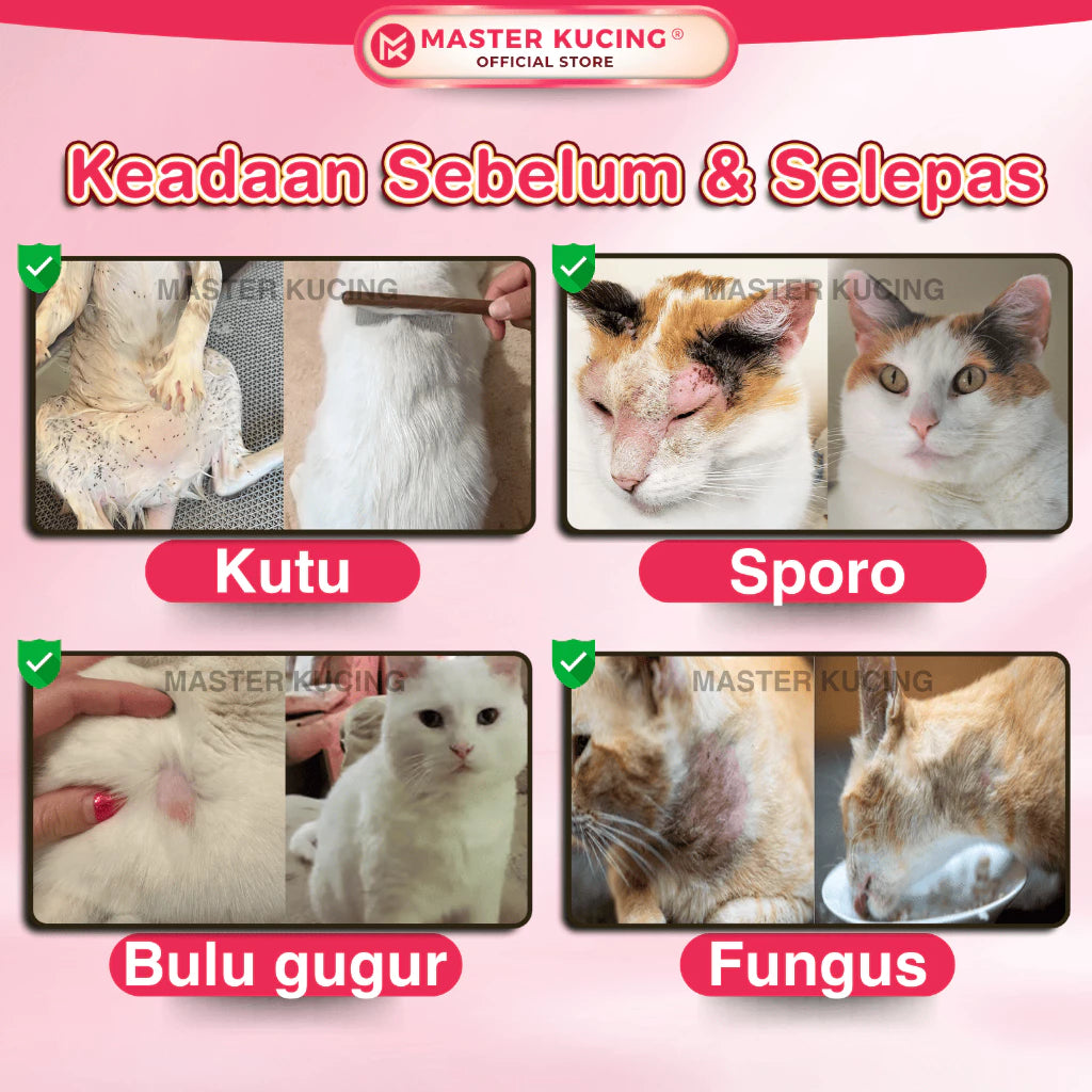 MASTER KUCING HERBAL FLEA SPRAY