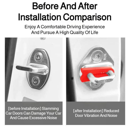 4 Pcs Door Lock Protector