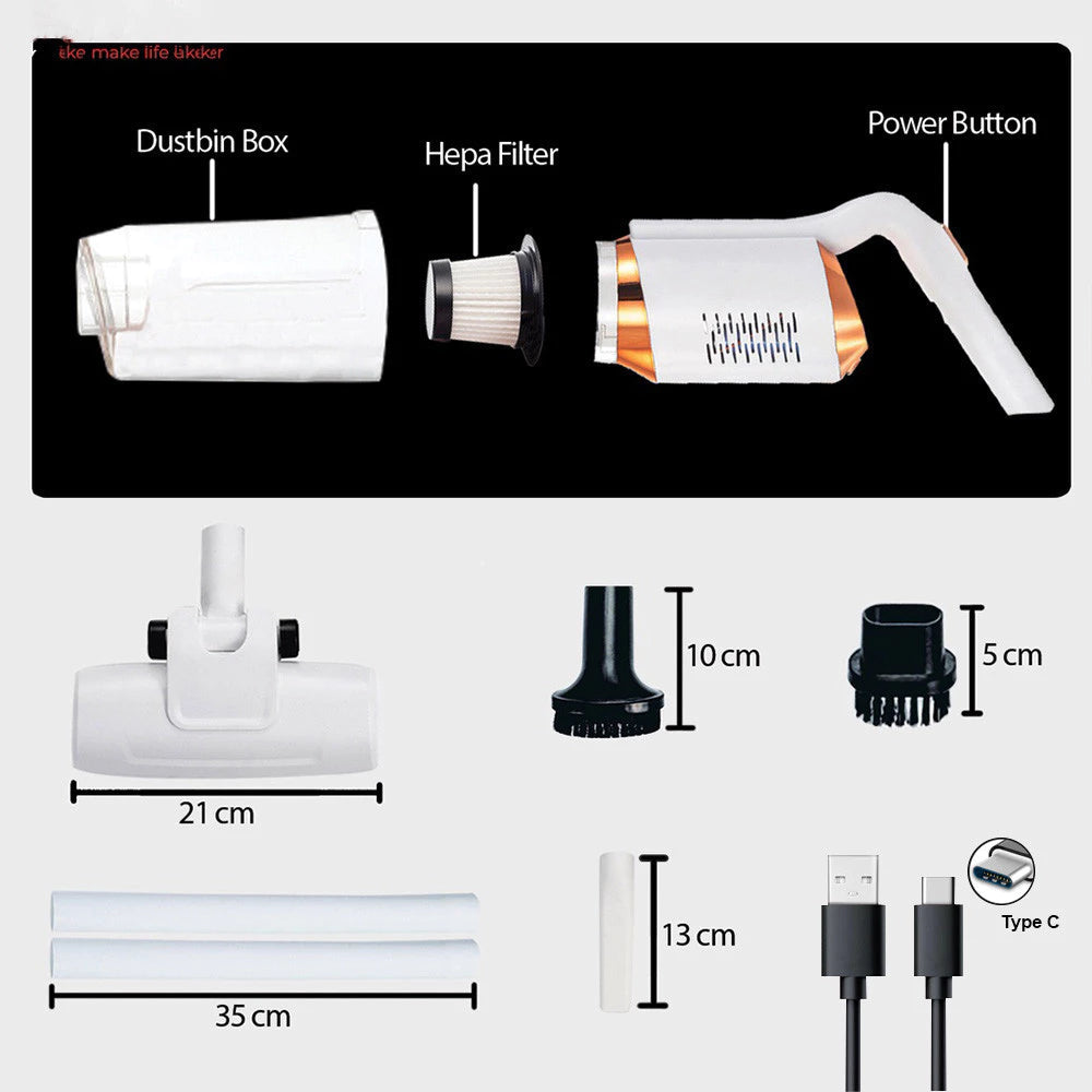 REDBUZZ CORDLESS VACUUM CLEANER