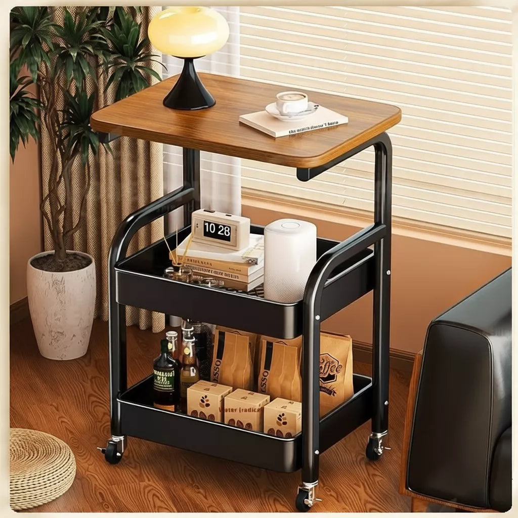 MEJA TROLI SERBAGUNA 2-IN-1