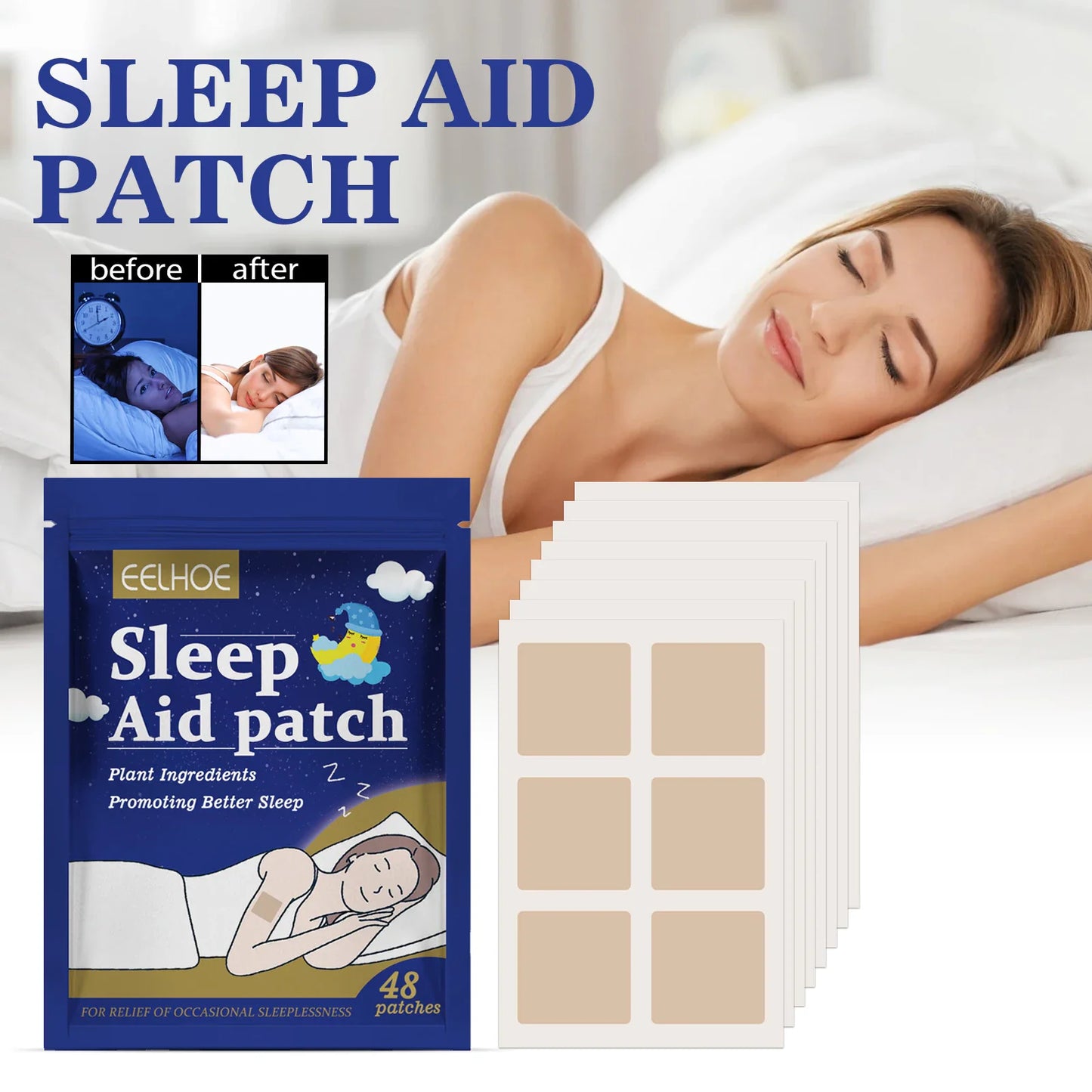 48pcs Sleep Aid Patches
